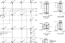 Stanchion layout and base details