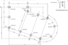 Stanchion layout and base details